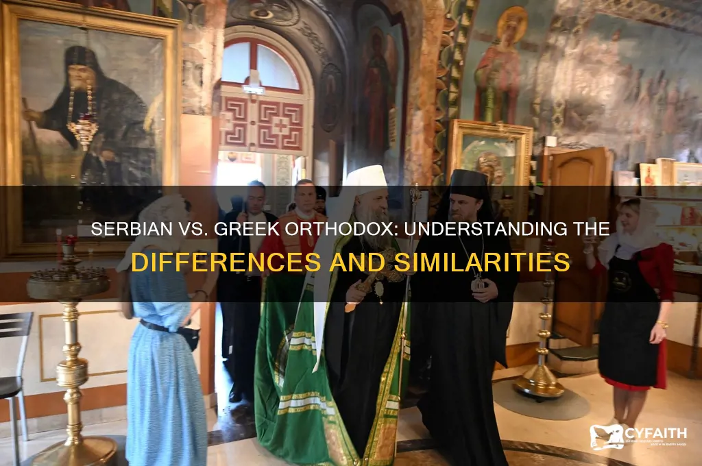 is serbian orthodox the same as greek orthodox