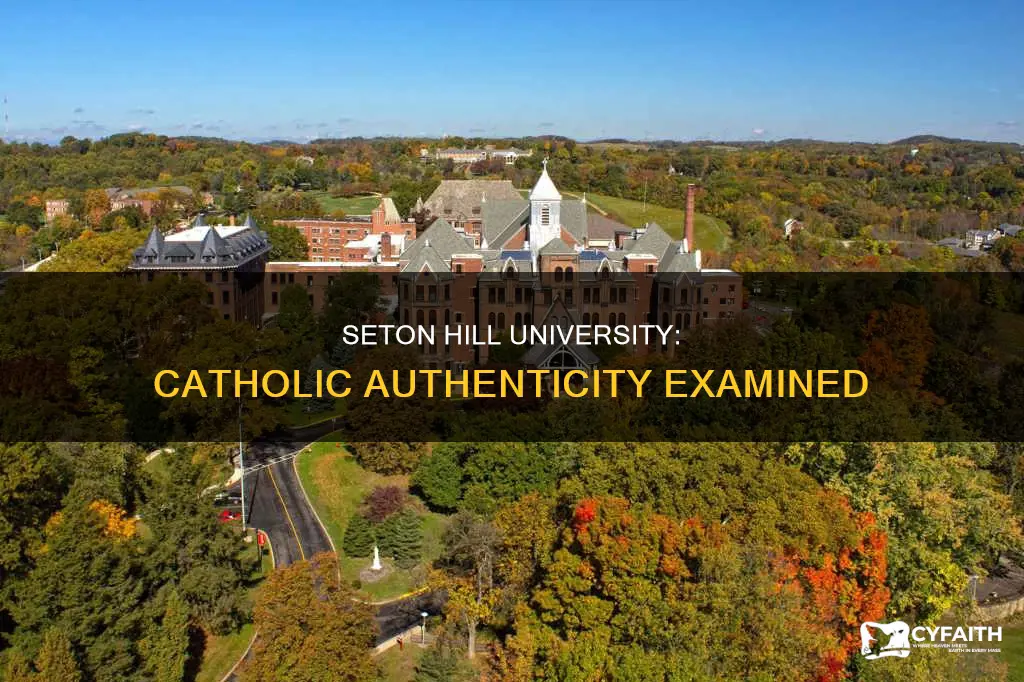 is seton hill university authentically catholic