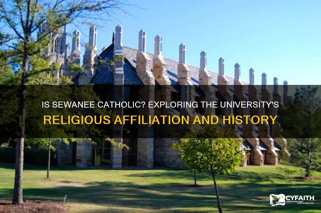 is sewanee catholic