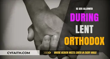 Orthodox Lent Sexual Abstinence: Understanding Marital Relations During the Fast