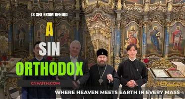 Is Sex from Behind a Sin in Orthodox Christianity?
