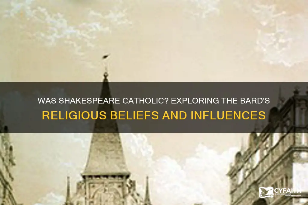 is shakespeare catholic