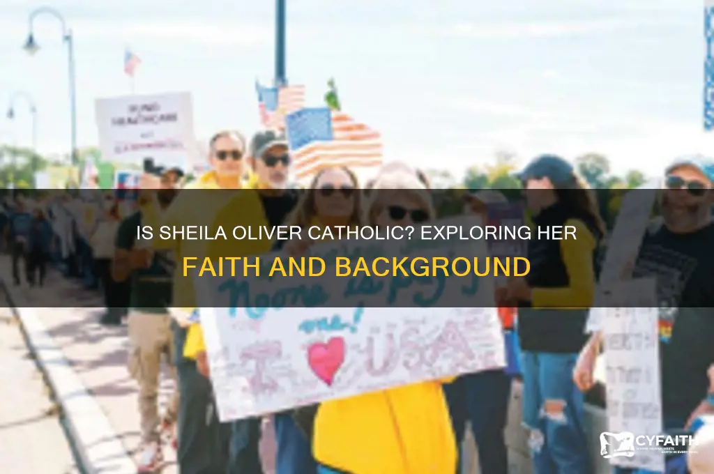 is sheila oliver catholic