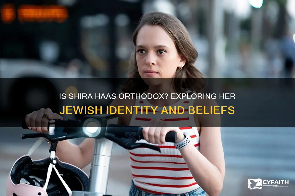 is shira haas orthodox