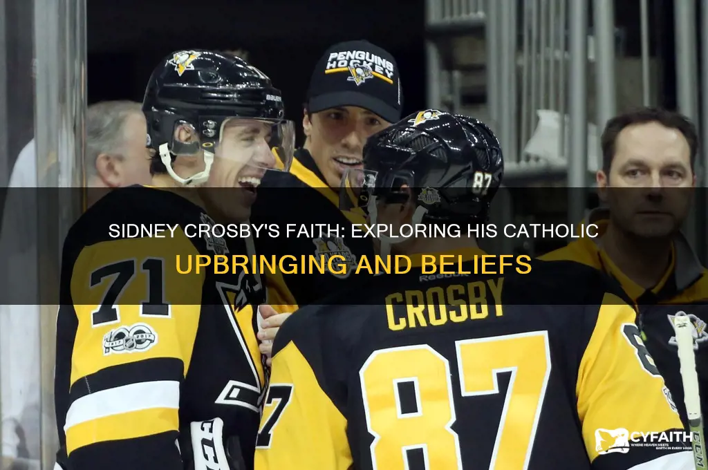 is sidney crosby catholic