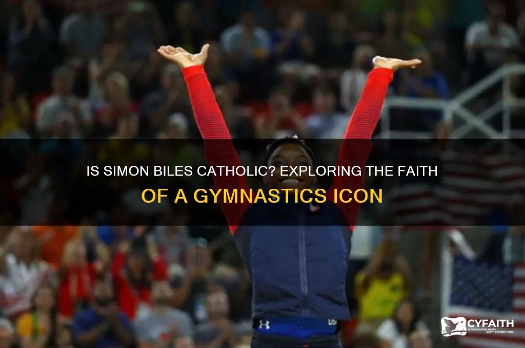 is simon biles catholic