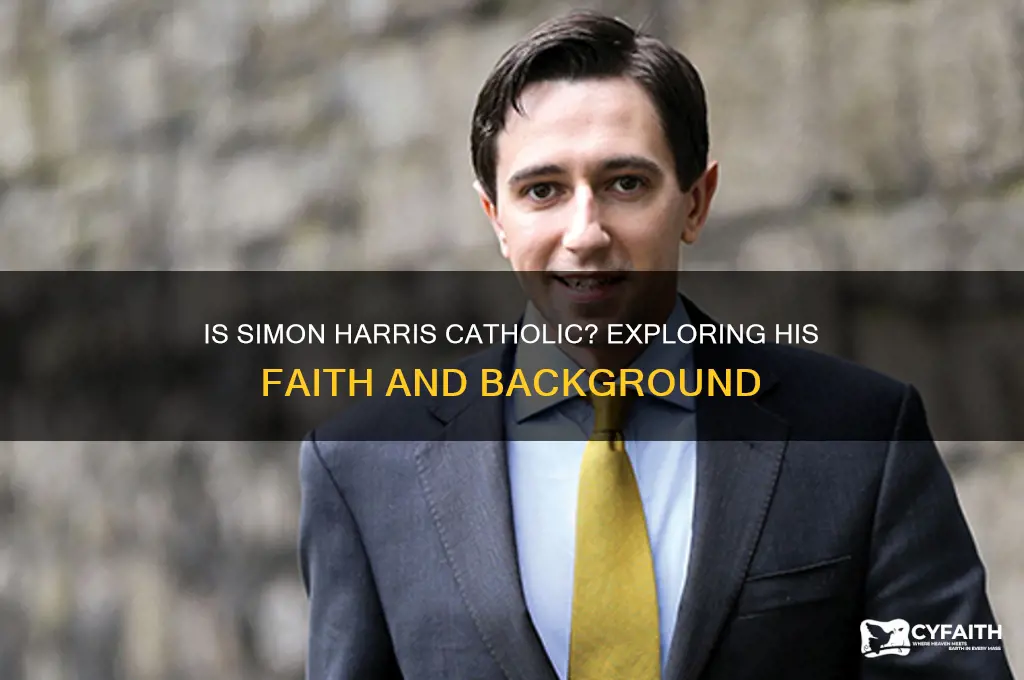 is simon harris catholic