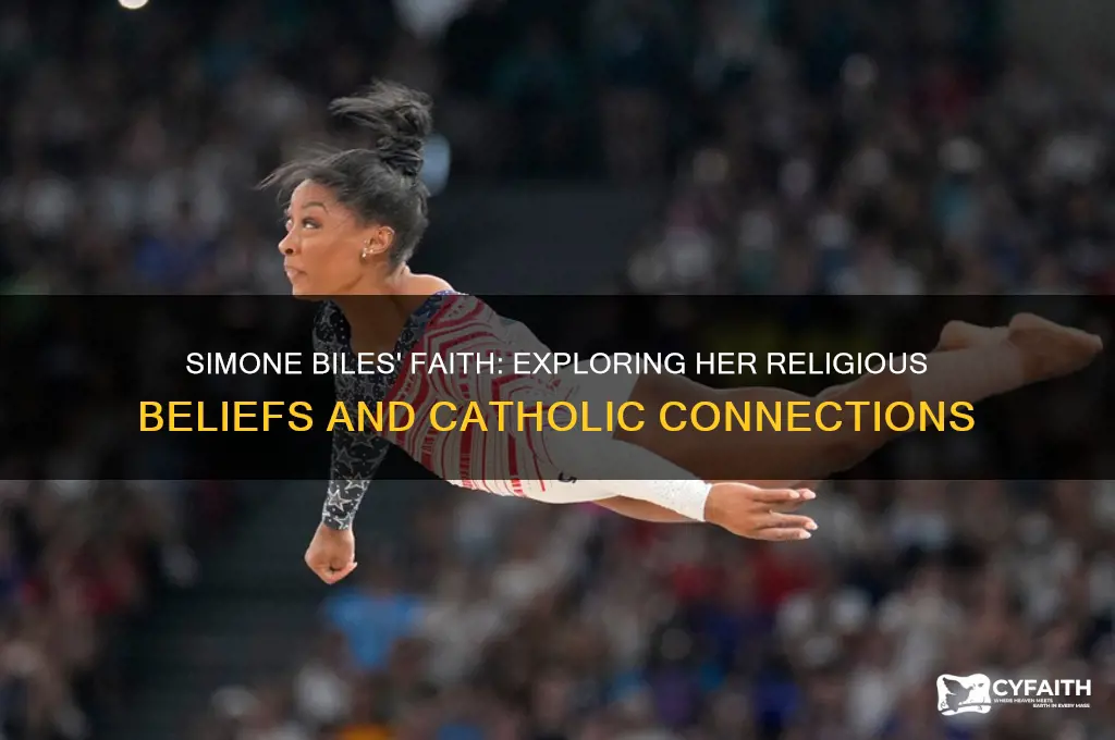 is simone biles a catholic