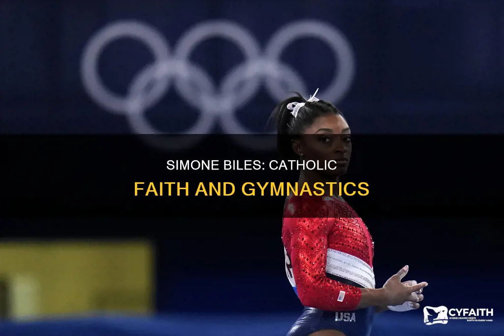 is simone biles a practicing catholic