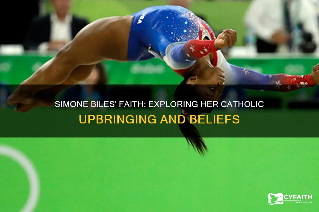 is simone biles catholic