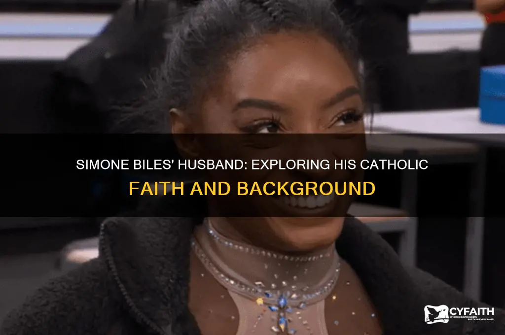 is simone biles husband catholic