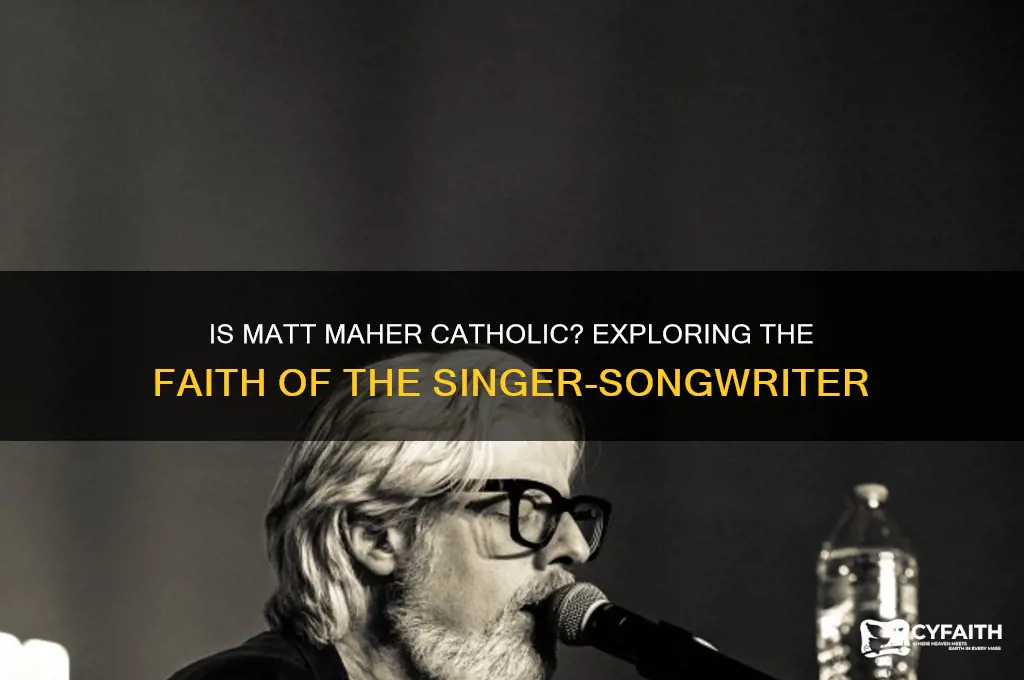 is singer matt maher catholic