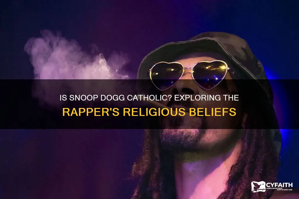 is snoop dogg catholic