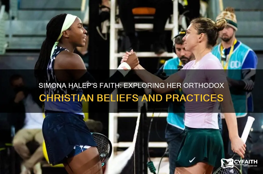 is somona halep orthodox