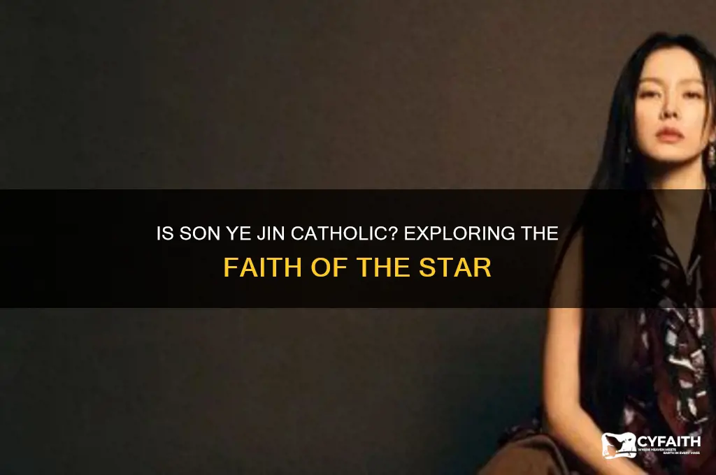 is son ye jin catholic