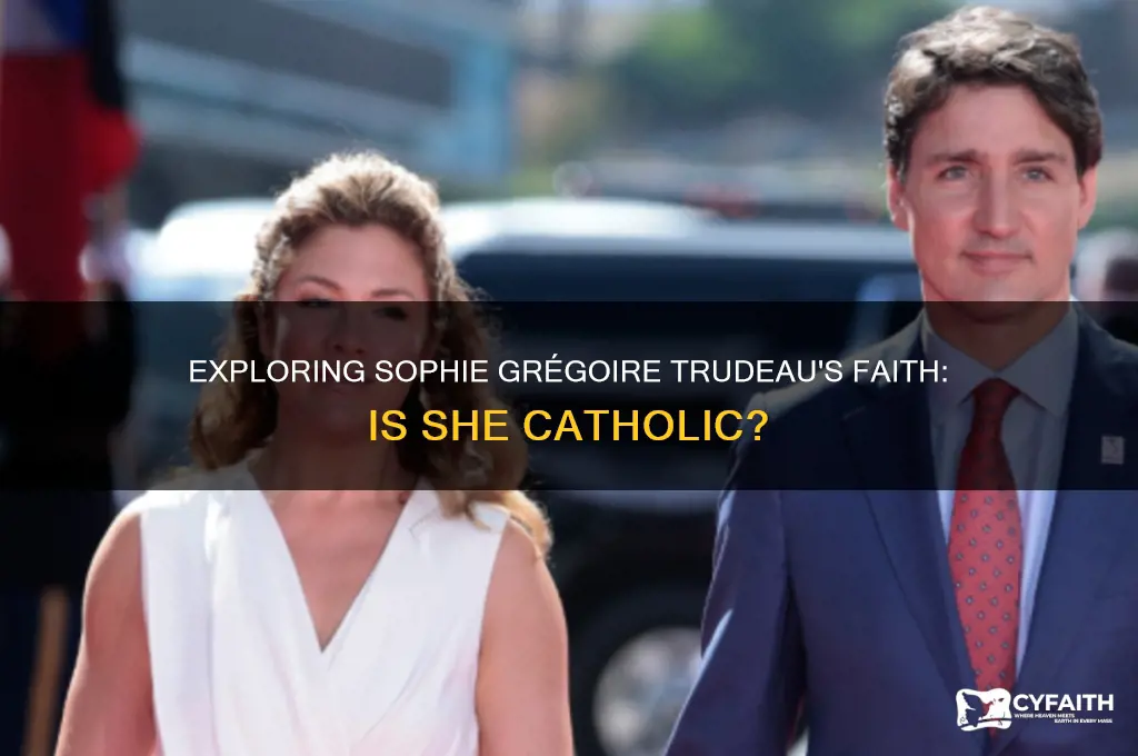 is sophie trudeau catholic