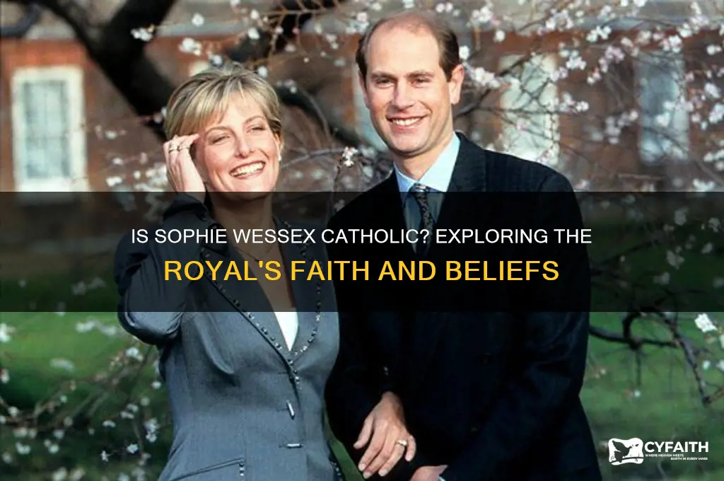 is sophie wessex catholic