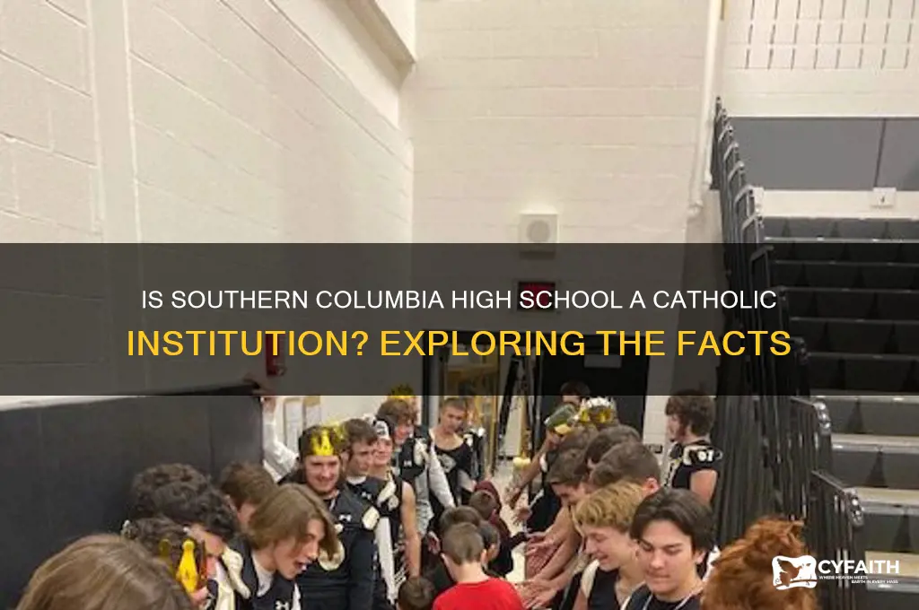 is southern columbia hs catholic