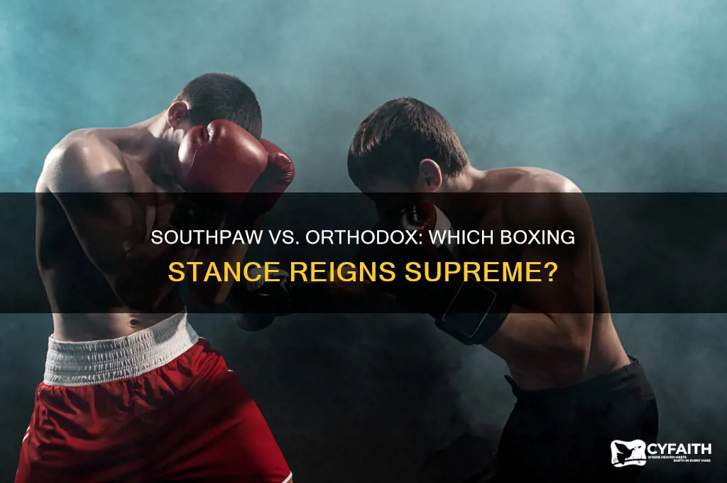 is southpaw better than orthodox