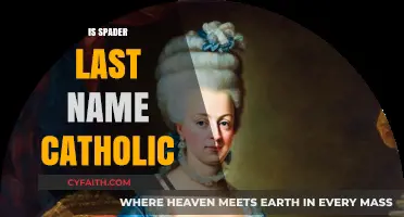 Is Spader a Catholic Surname? Exploring the Name's Origins and History