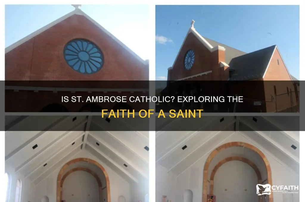 is st ambrose catholic