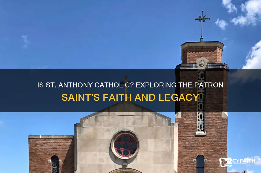 is st anthony catholic