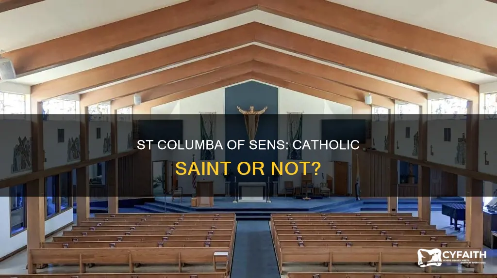 is st columba of sens a catholic