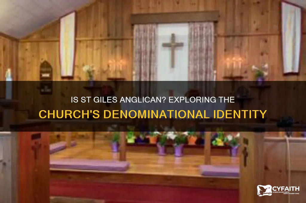 is st giles an anglican church