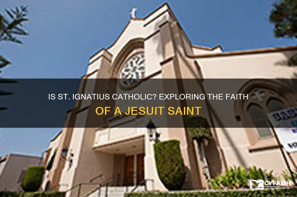 is st ignatius catholic