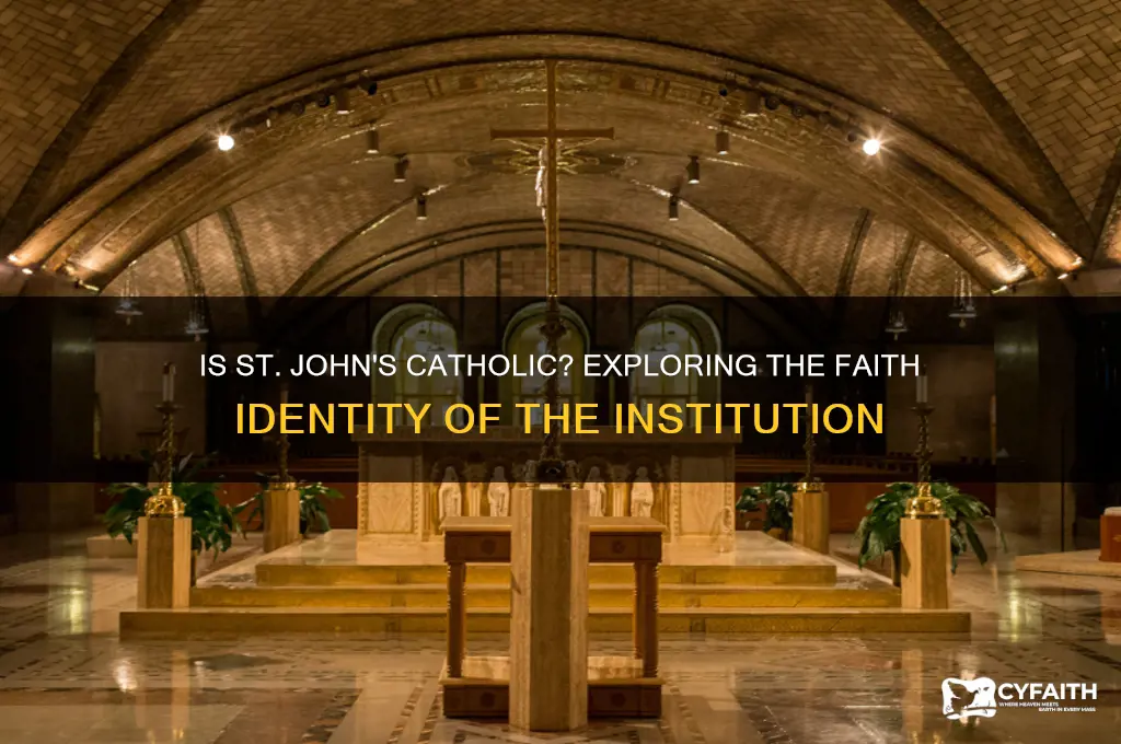 is st johns catholic