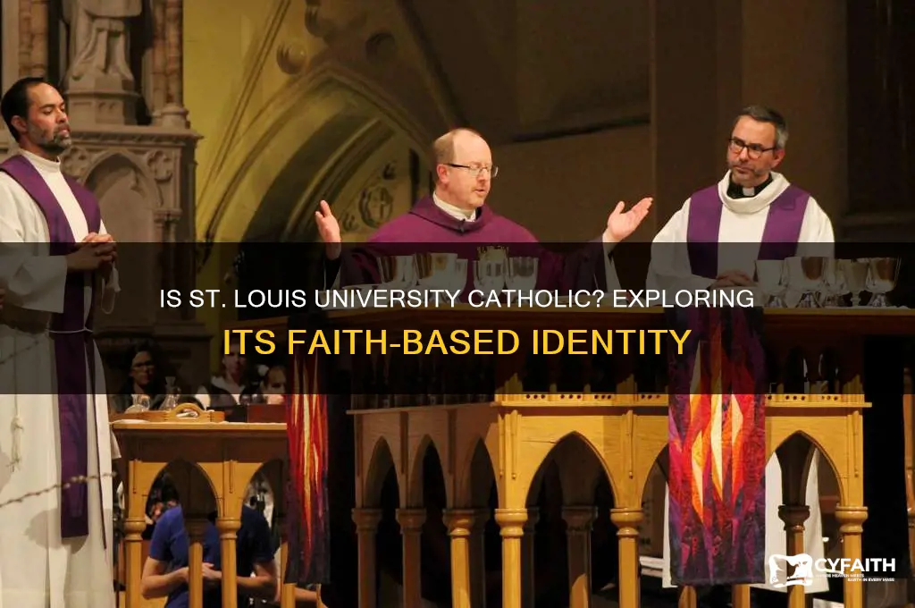 is st louis university catholic