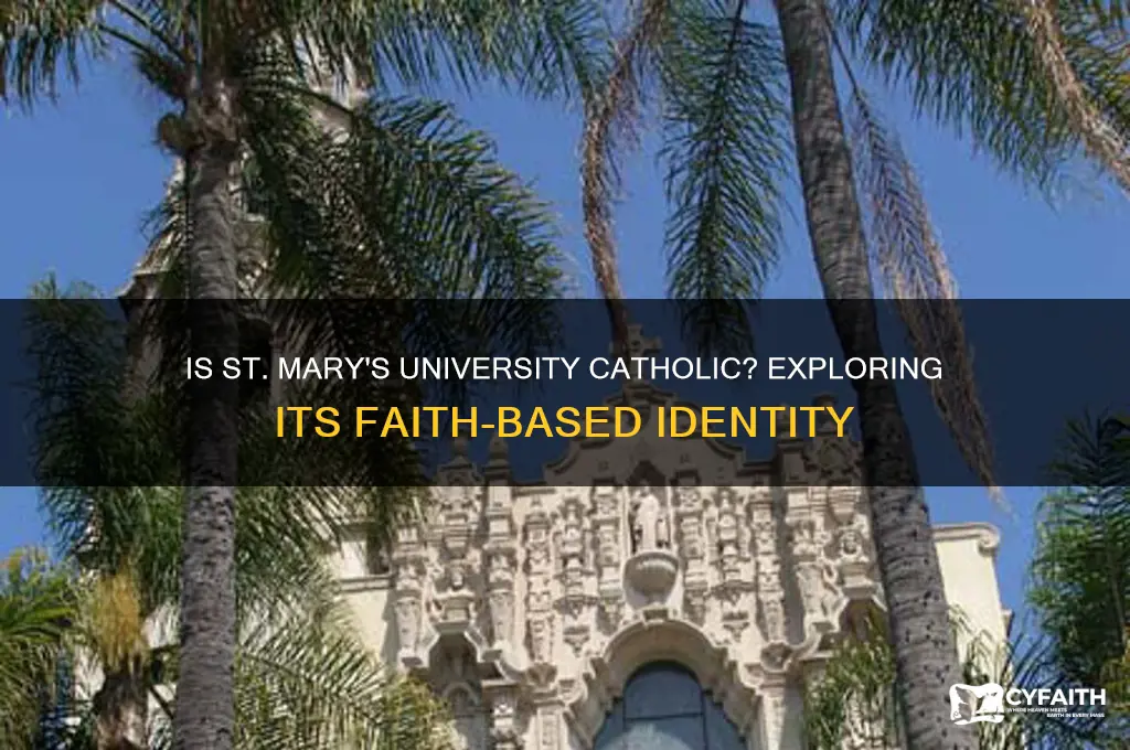 is st mary university catholic