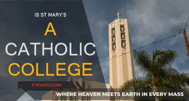 St. Mary's College: Catholic or Not?