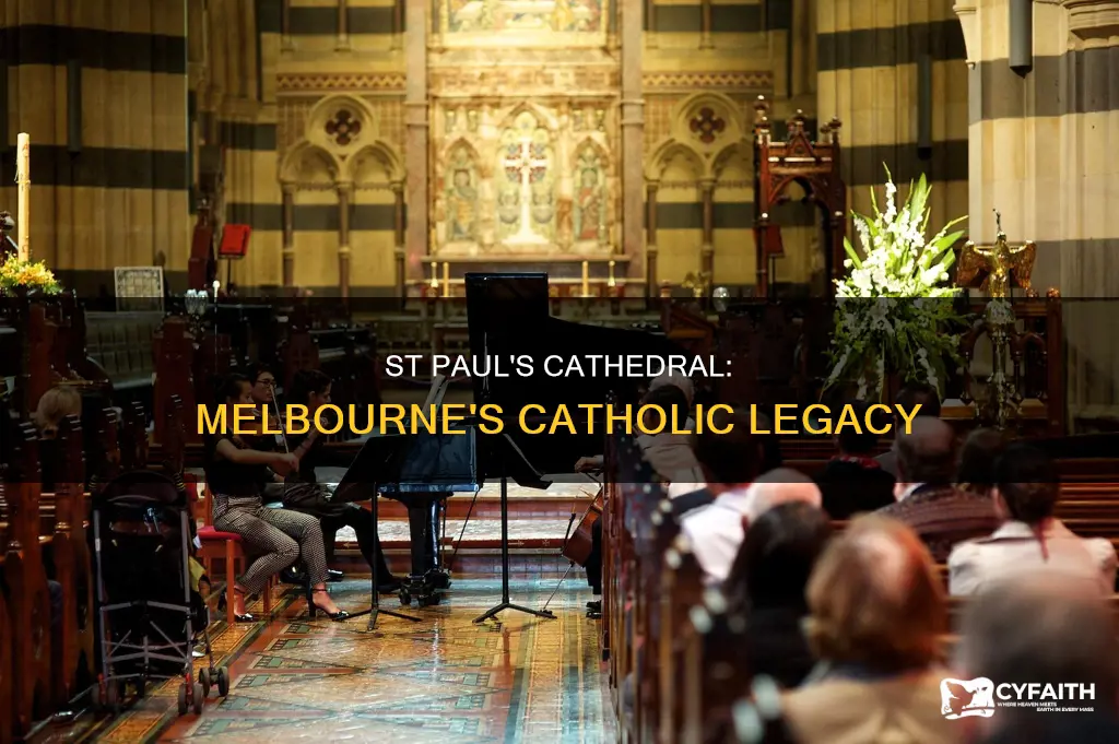 is st paul cathedral in melbourne catholic