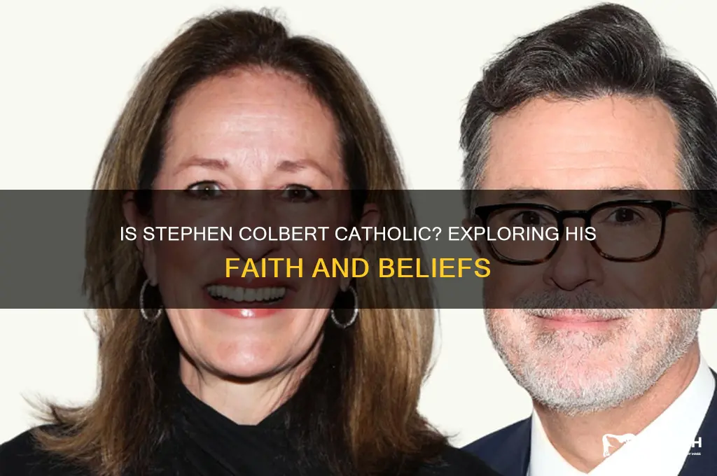 is stephen cobert catholic