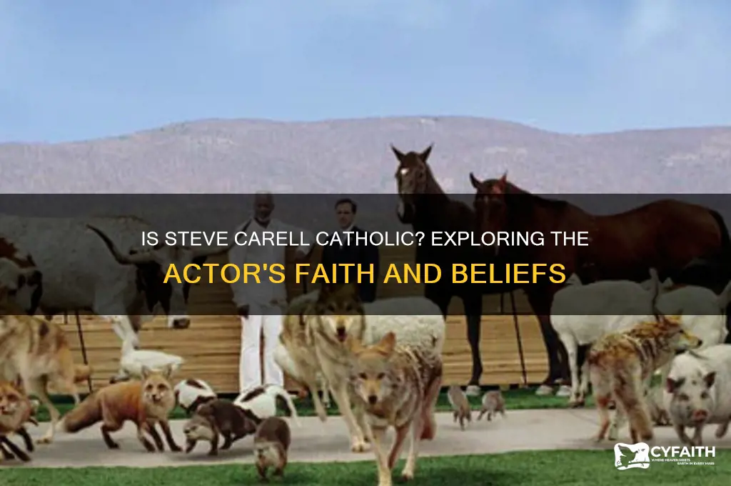 is steve carell catholic