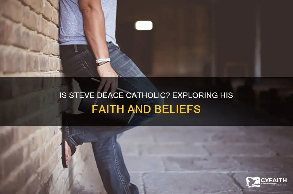 is steve deace catholic