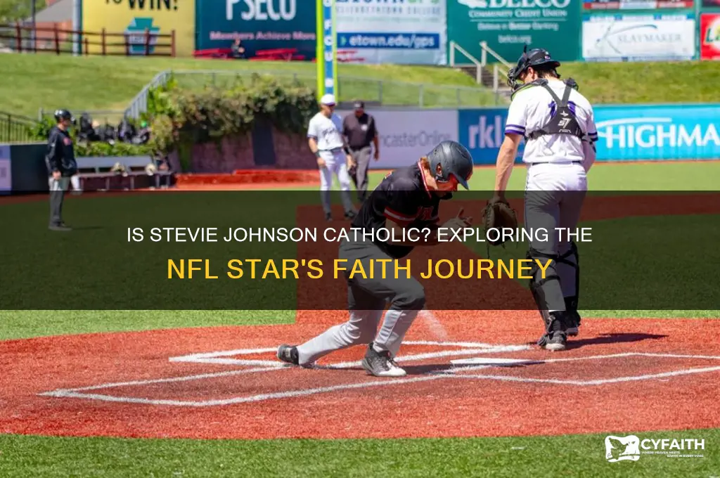 is stevie johnson catholic