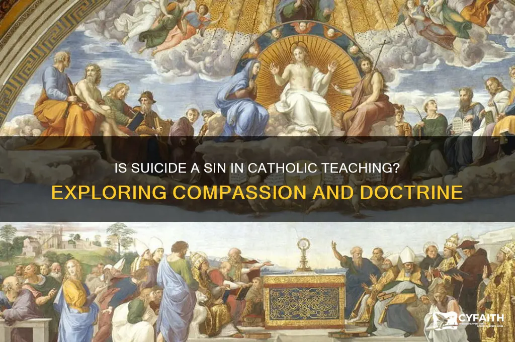 is suicide a sin catholic