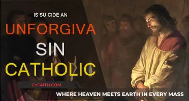 The Catholic Church's Stance on Suicide and Sin