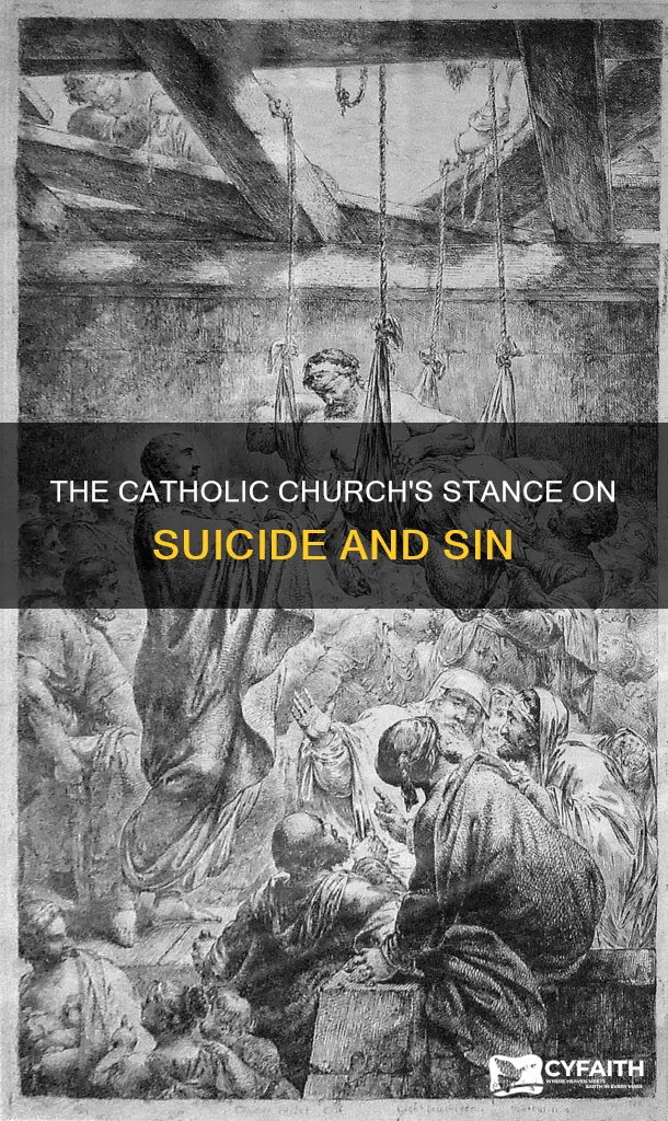 is suicide an unforgivable sin catholic