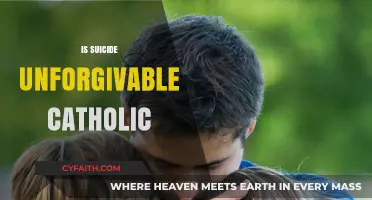 Is Suicide Unforgivable in Catholic Doctrine? Exploring Mercy and Redemption