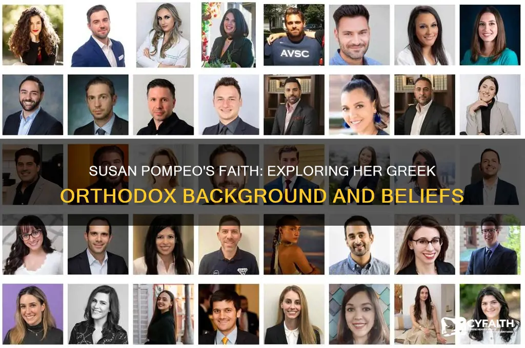 is susan pompeo greek orthodox
