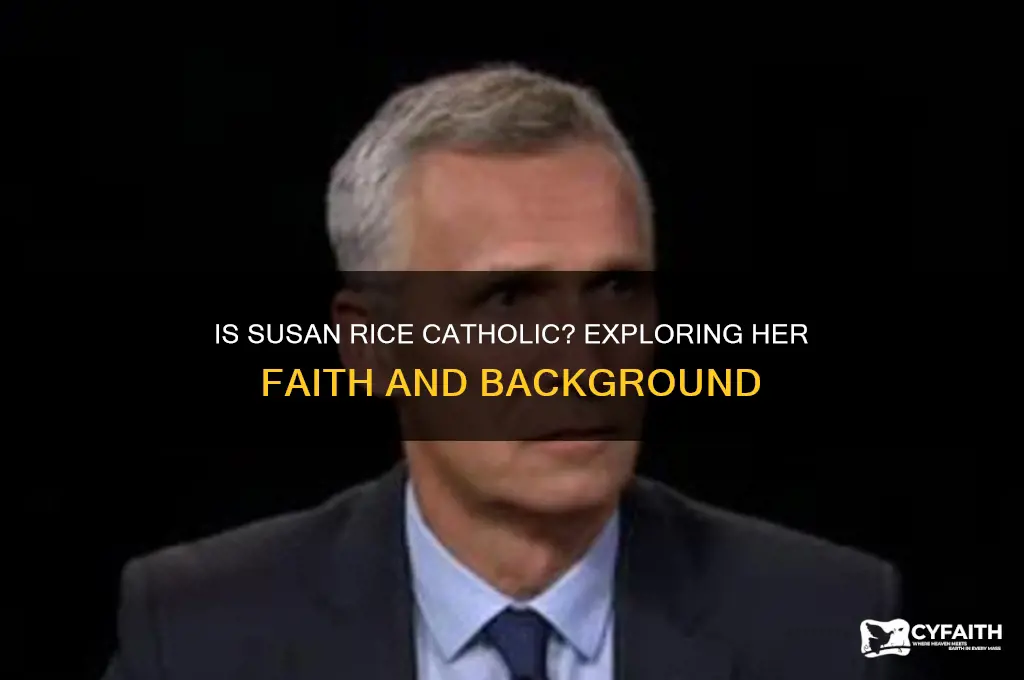 is susan rice catholic
