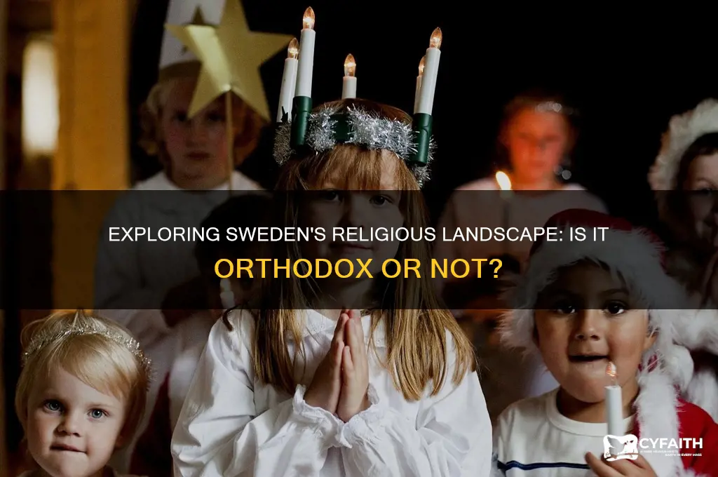 is sweden orthodox