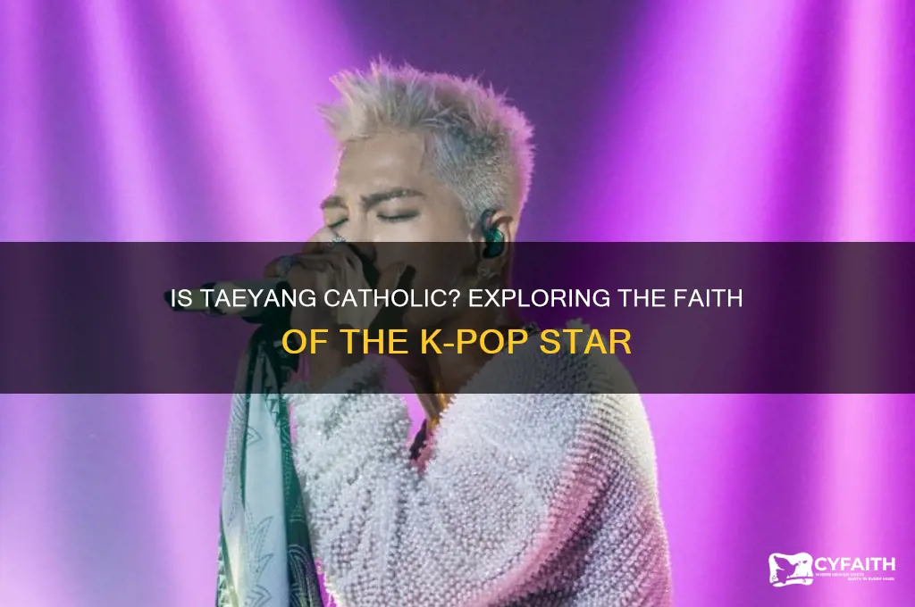is taeyang catholic