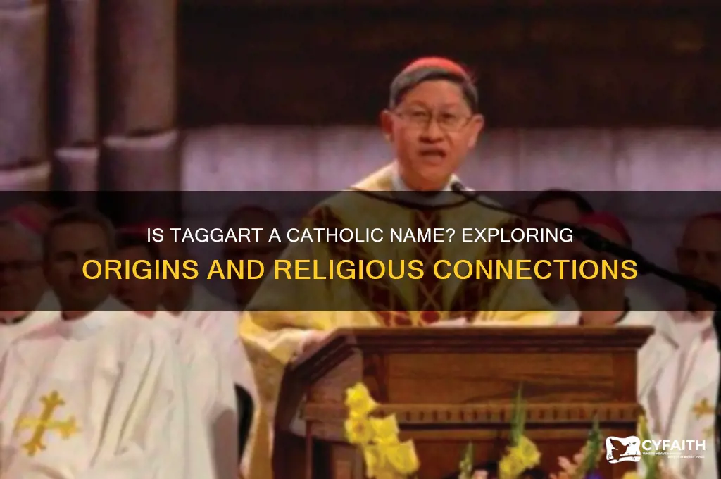 is taggart a catholic name