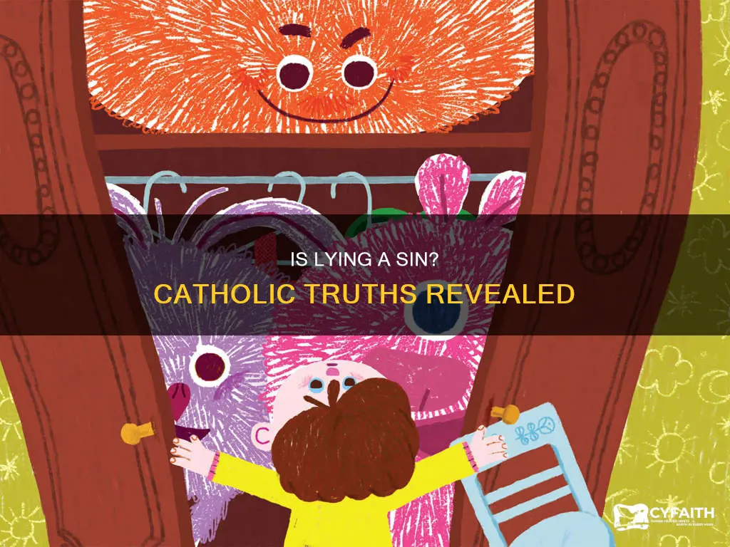 is telling a lie a sin for catholics