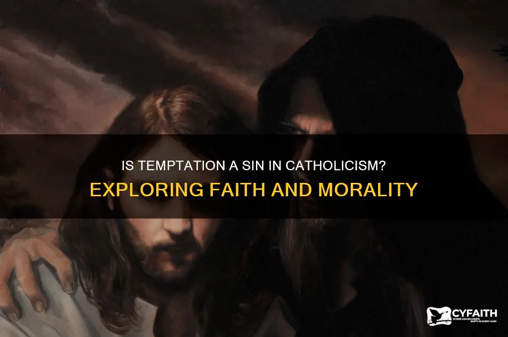 is temptation a sin catholic