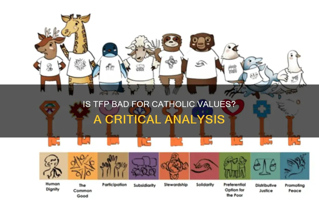 is tfp bad catholic